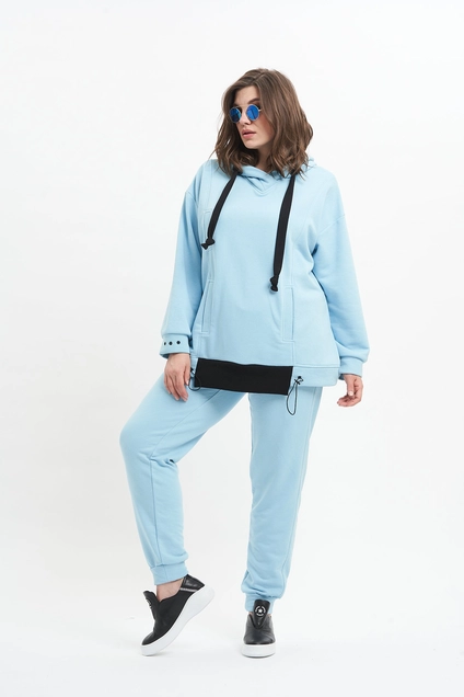 Спортивный костюм 1110 голубой Gratto