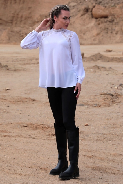 Блузка 2261 белый Golden Valley