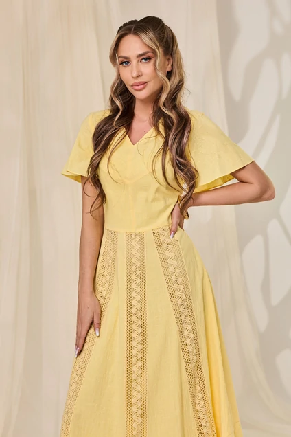 Платье 44299 желтый Golden Valley