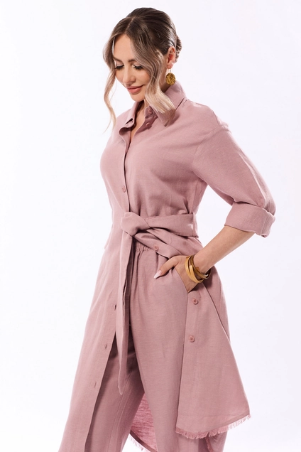 Костюм брючный 6543 розовый Golden Valley