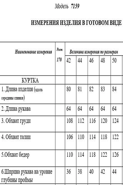 Куртка 7159 белый Golden Valley