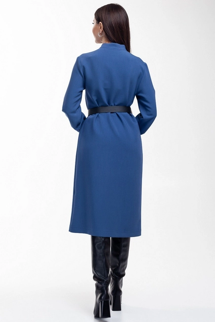 Платье 1069L синий Ivera collection