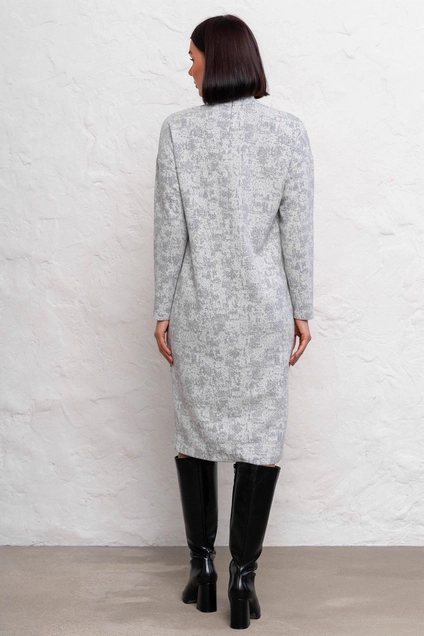 Платье 1097L серый Ivera collection