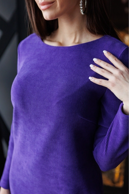 Платье  1110L фиолетовый Ivera collection