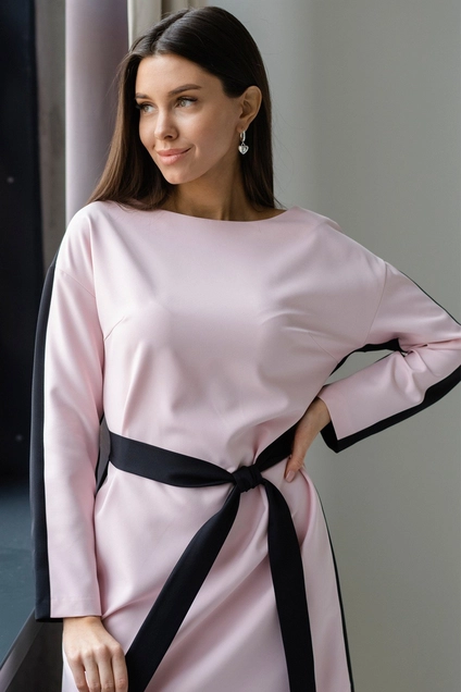 Платье 1116 розовый Ivera collection