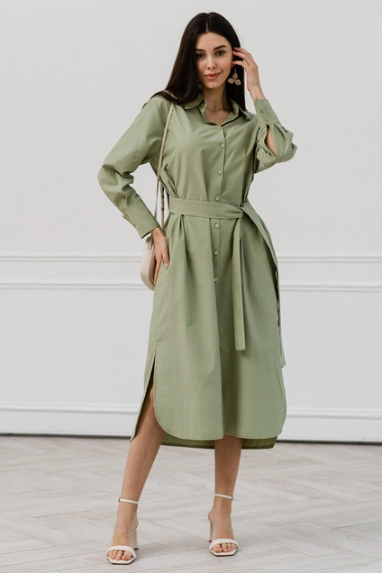 Платье 1118 зеленый Ivera collection