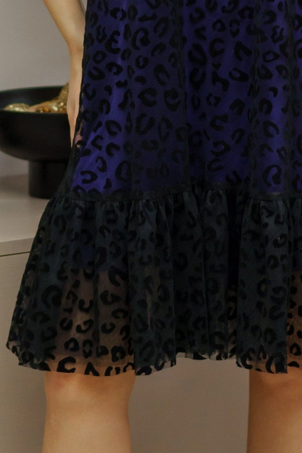 Платье 1136 фиолетовый Ivera collection