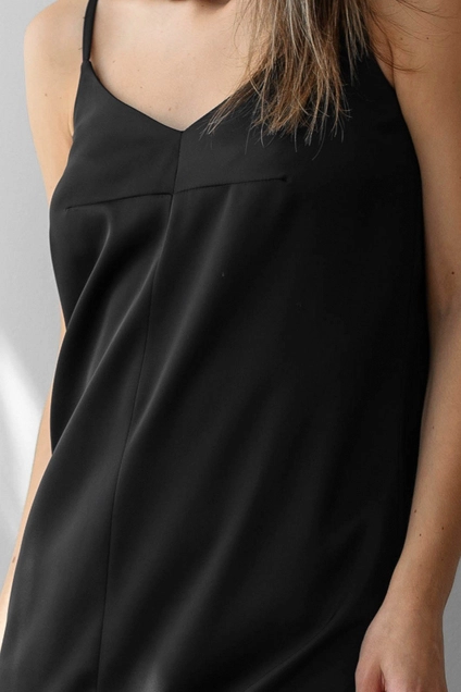 Платье 1155 черный Ivera collection
