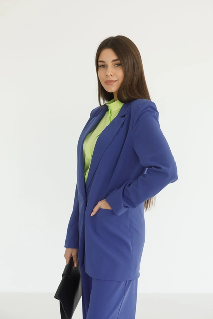 Жакет 3008 сине-фиолетовый Ivera collection