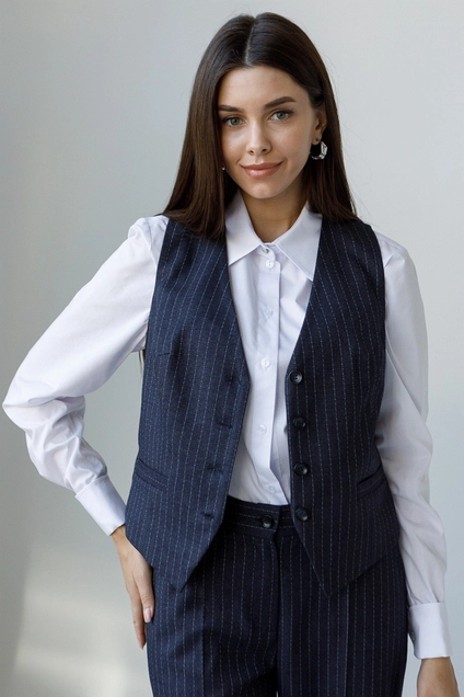 Жилетка 3019 серый Ivera collection