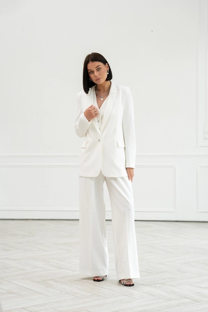 Жакет 3037L молочный Ivera collection