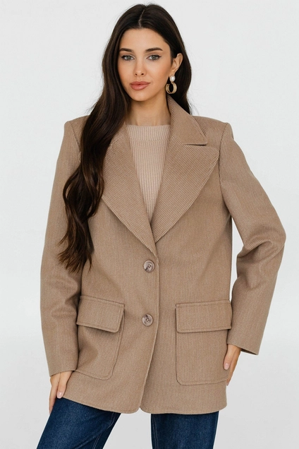 Жакет 3046 песочный Ivera collection