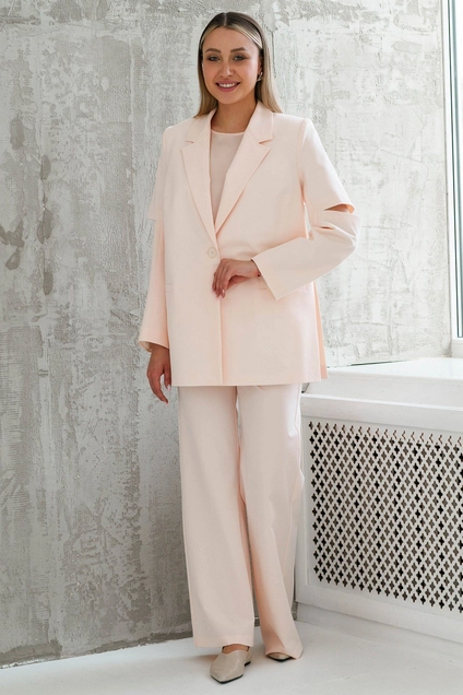 Жакет 3057 сливочный Ivera collection