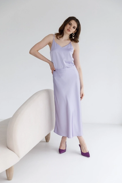 Юбка 4014 сиреневый Ivera collection