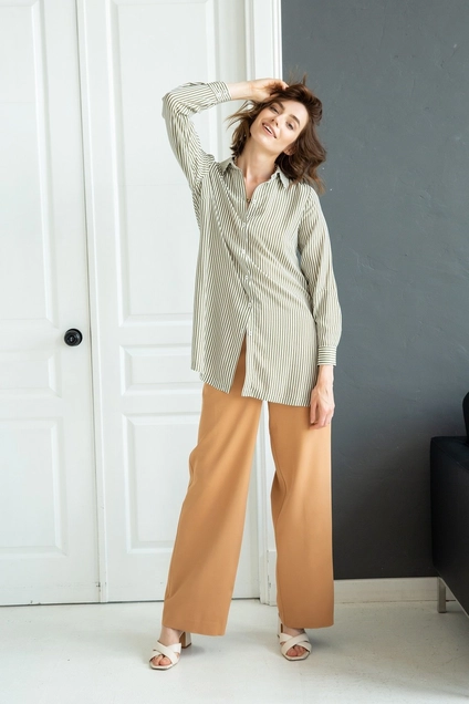 Рубашка 5007 хаки Ivera collection