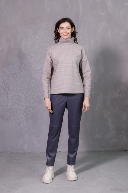 Джемпер 5047 бежевый Ivera collection