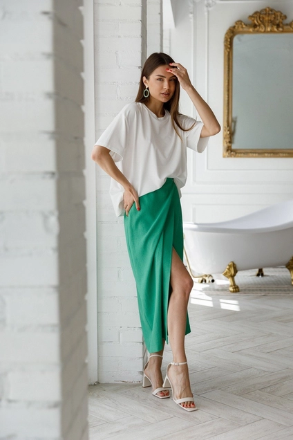 Футболка 5062L молочный Ivera collection