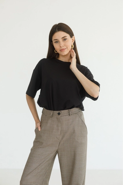 Футболка 5062L черный Ivera collection