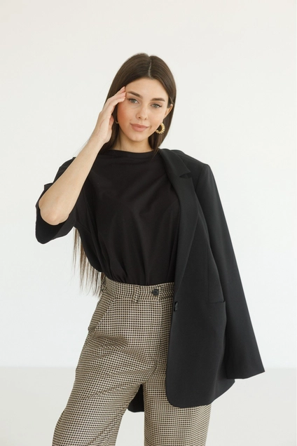 Футболка 5062L черный Ivera collection
