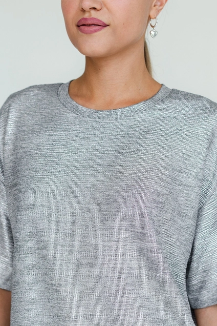 Футболка 5062В серебро Ivera collection