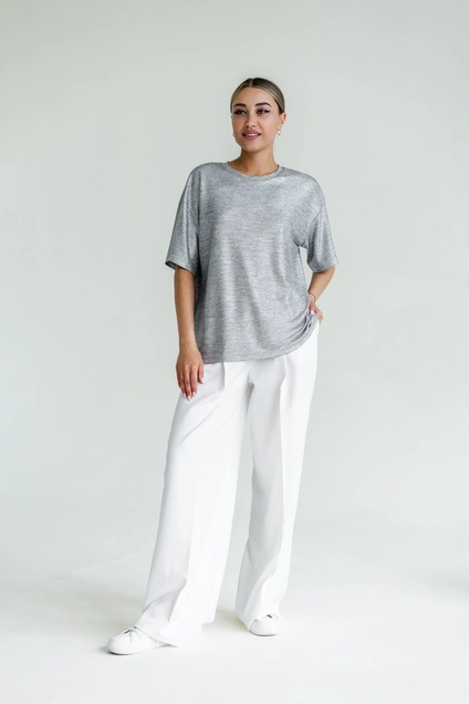 Футболка 5062В серебро Ivera collection