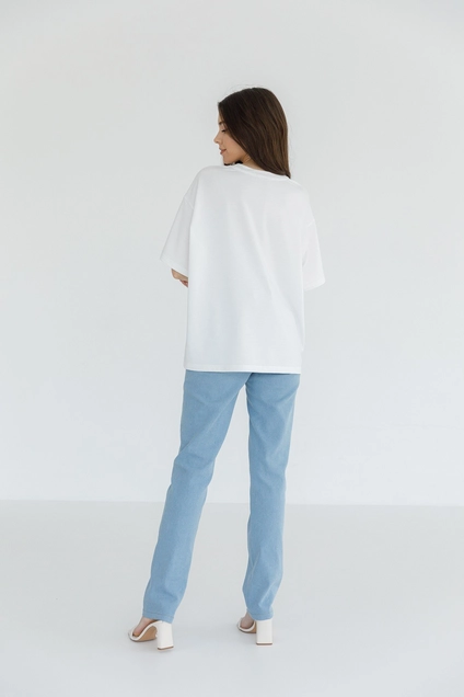 Футболка   5062 молочный Ivera collection