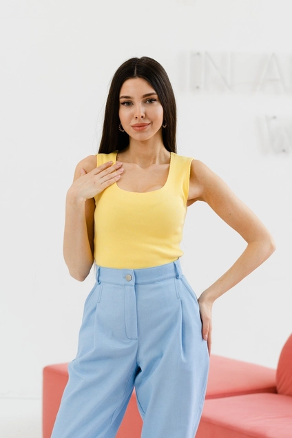 Топ 5063 желтый Ivera collection