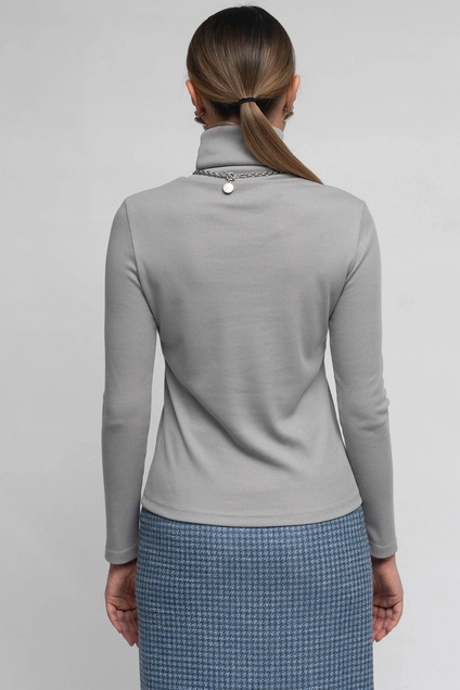 Джемпер 5075L серый Ivera collection