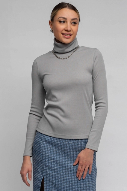 Джемпер 5075L серый Ivera collection