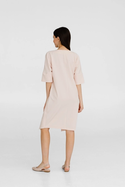 Платье 516 бежевый Ivera collection