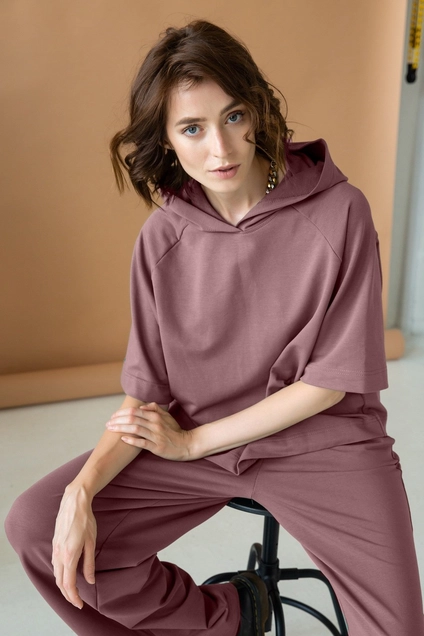 Спортивный костюм 6009 сиреневый Ivera collection