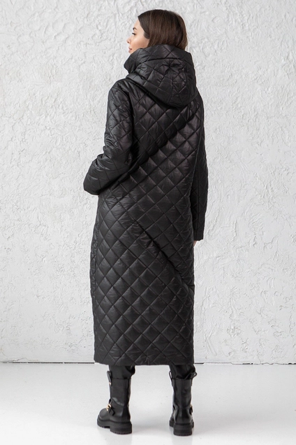 *Пальто 7007 черный Ivera collection