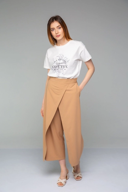 Брюки 756 песочный Ivera collection