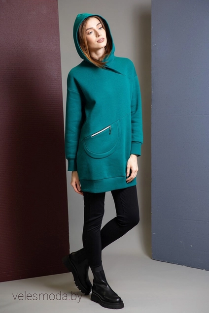 Джемпер 905 изумруд Ivera collection