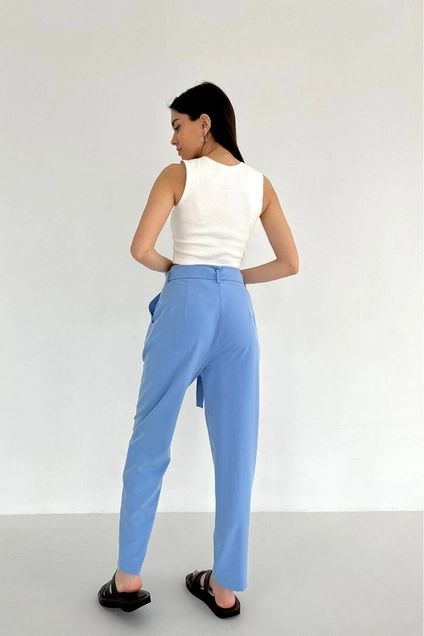 Брюки 952 голубой Ivera collection