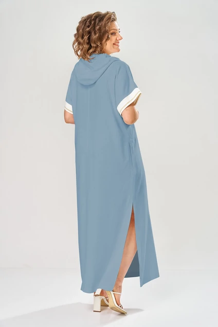 Платье 1150-2 синий KaVari plus size