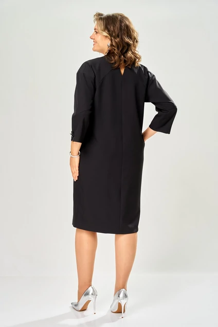 Платье 1165 черный KaVari plus size