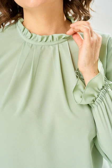 Блузка 4035-2 олива KaVari plus size