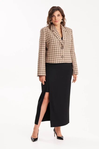 Костюм с юбкой 8050-1 KaVari plus size