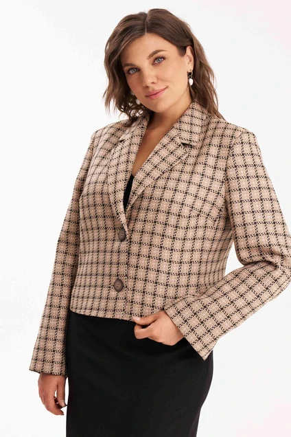 Костюм с юбкой 8050-1 KaVari plus size фото 4