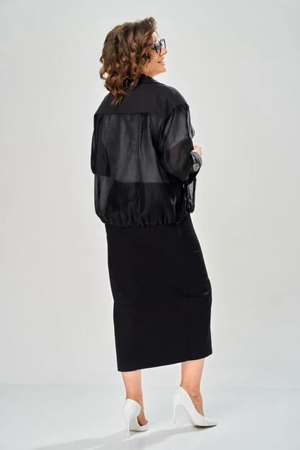 Костюм с юбкой 8064 KaVari plus size