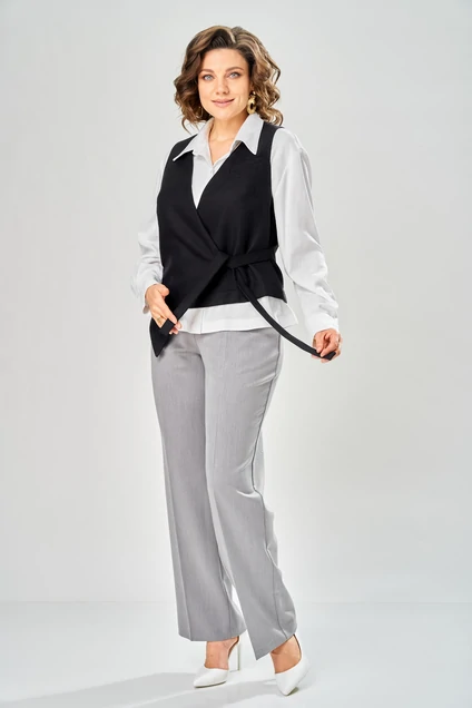 Костюм брючный 8066 KaVari plus size