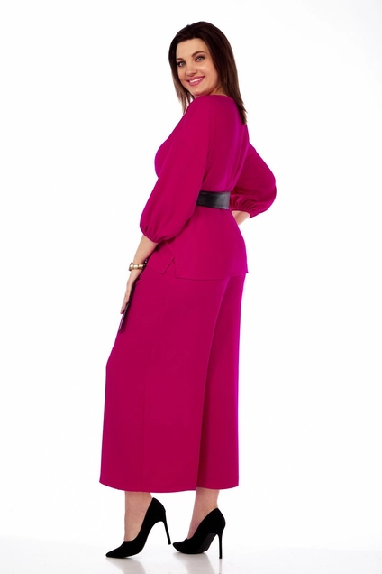 Костюм брючный 1049 фуксия Karina Delux