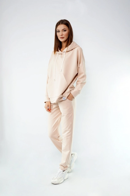 Спортивный костюм 4015-4040 бежевый Kivviwear