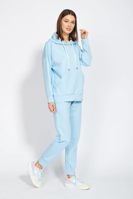 Спортивный костюм 4015-4040 светло-голубой Kivviwear