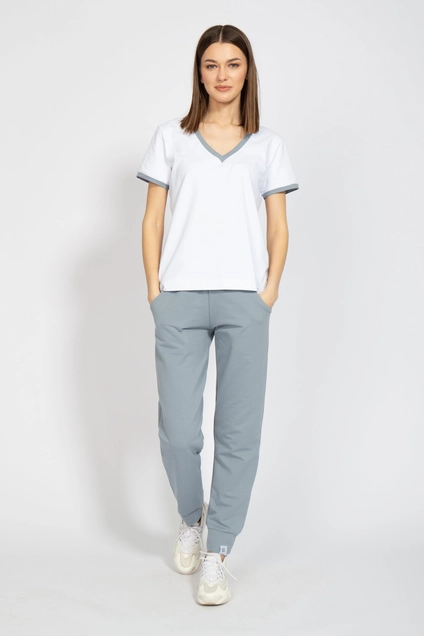 Спортивный костюм 4015-4040 серый Kivviwear