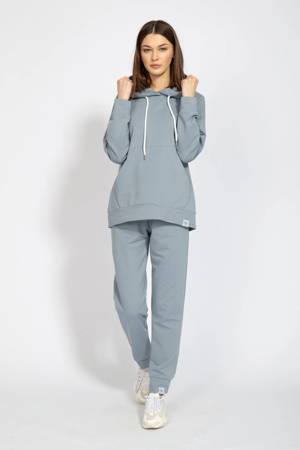 Спортивный костюм 4016-4040 серый Kivviwear