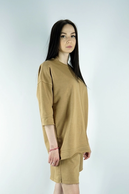 Костюм с шортами 40194018 капучино Kivviwear