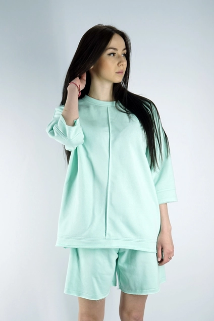 Костюм с шортами 40194018 мятный Kivviwear