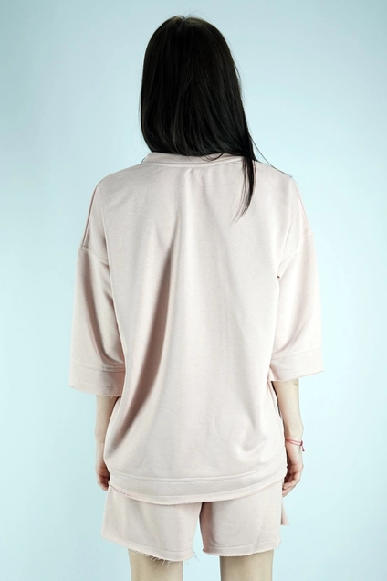 Костюм с шортами 40194018 пудровый Kivviwear